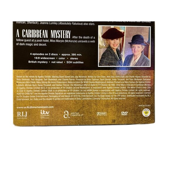 2009 The Best of Agatha Christie DVD NEW Sealed Volume 4 - Picture 6 of 12